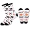 Funny black novelty socks for Husband